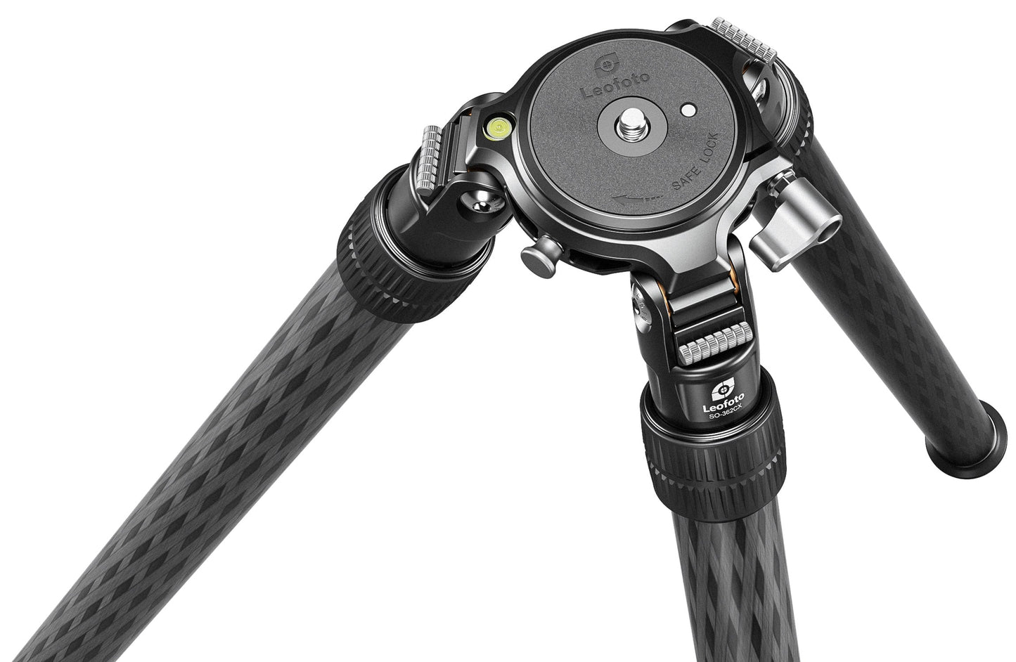 Leofoto SO-362CMX (Short) Inverted Outdoors Series Carbon Fiber Tripod with 75mm Bowl + Platform
