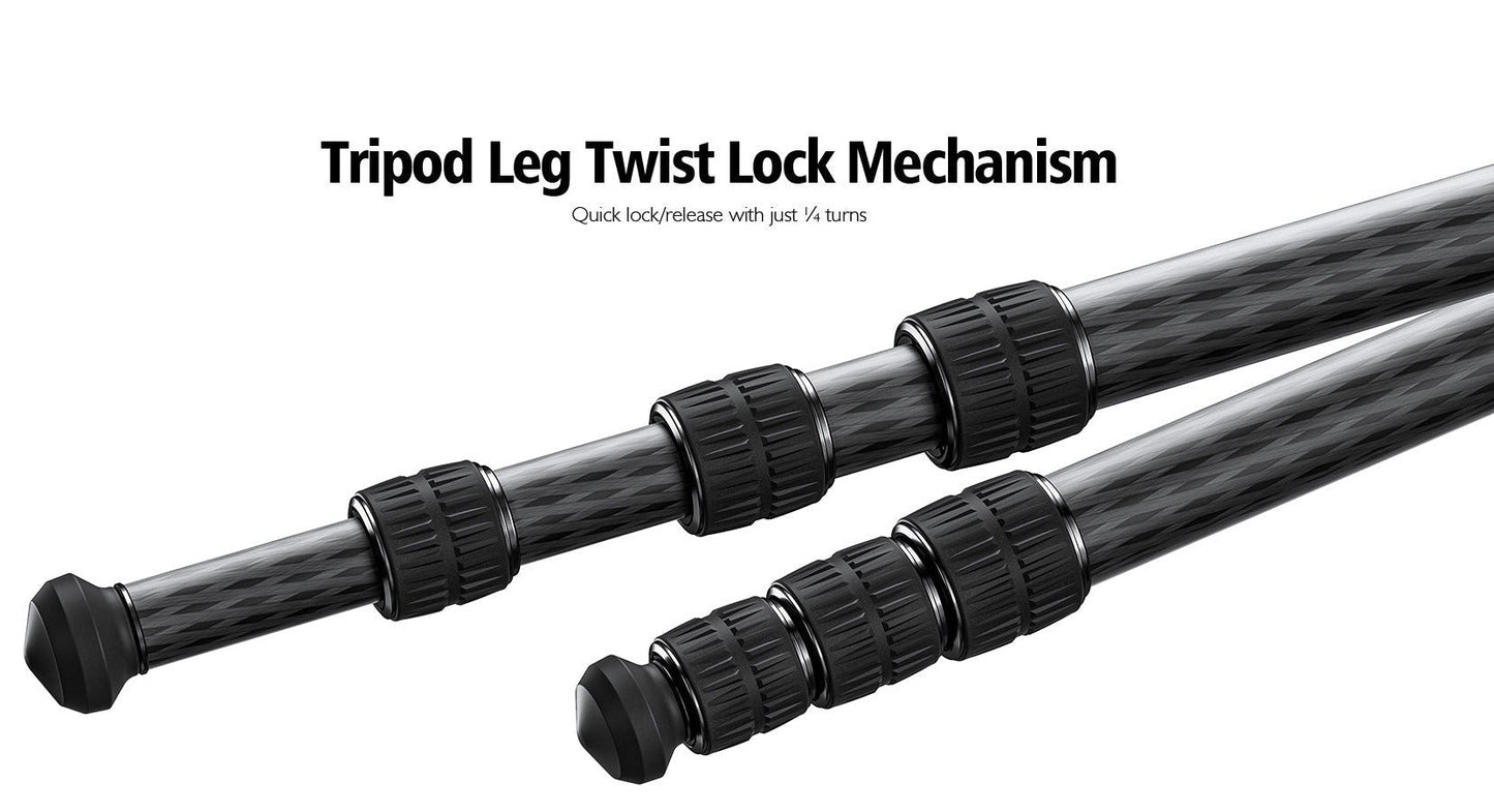 Leofoto SA-X+MA-40X Outdoors Tripod with Rapid Lock Ballhead | SA-X & 3/8"