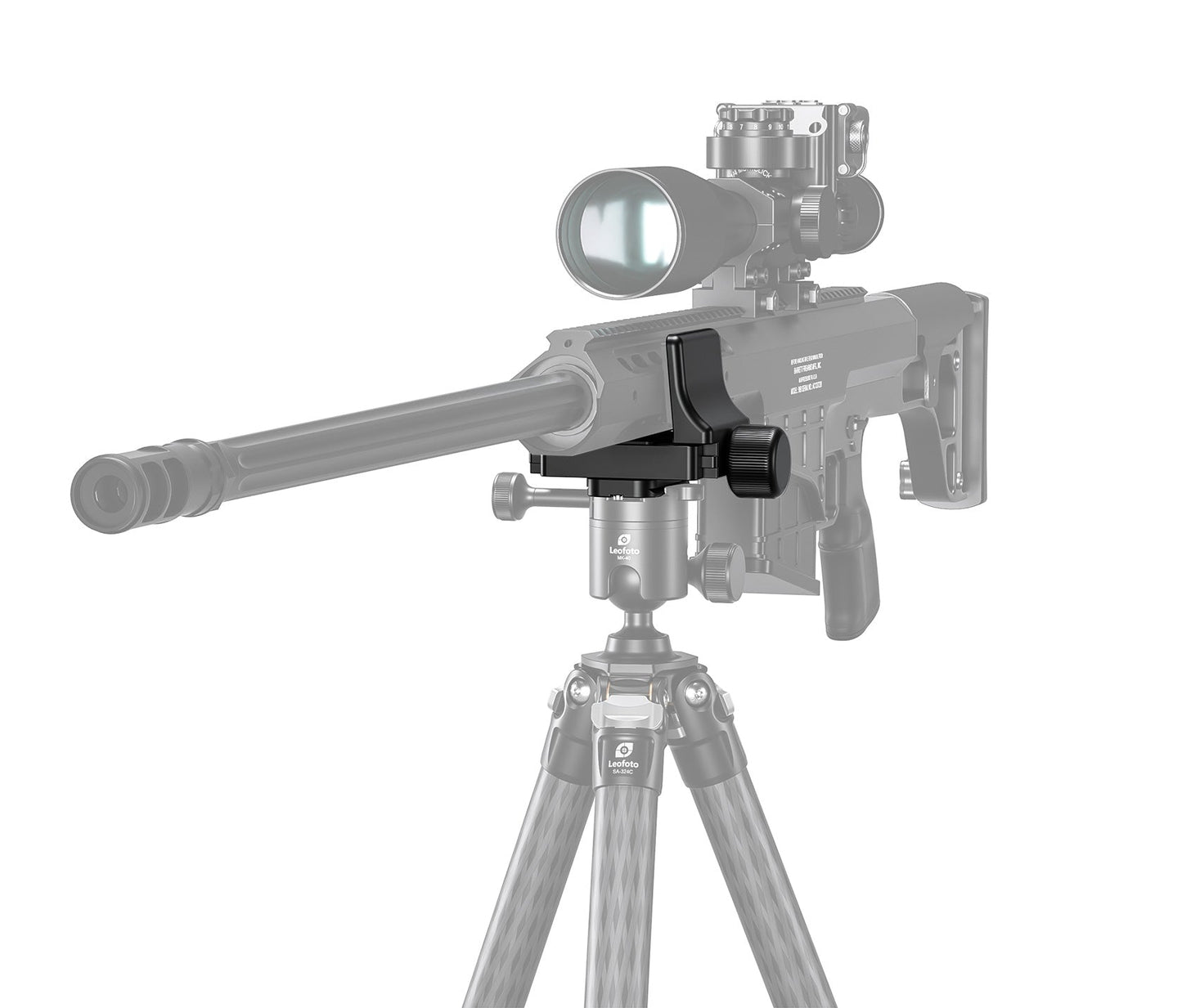 Leofoto GS-3 Lightweight Clamp Support Mount with Arca Compatible QR Clamp