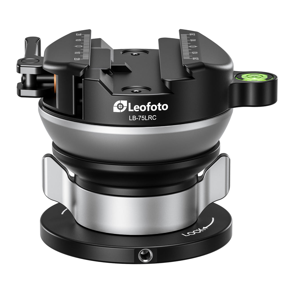 Leofoto LB Leveling Head with Butterfly Handle