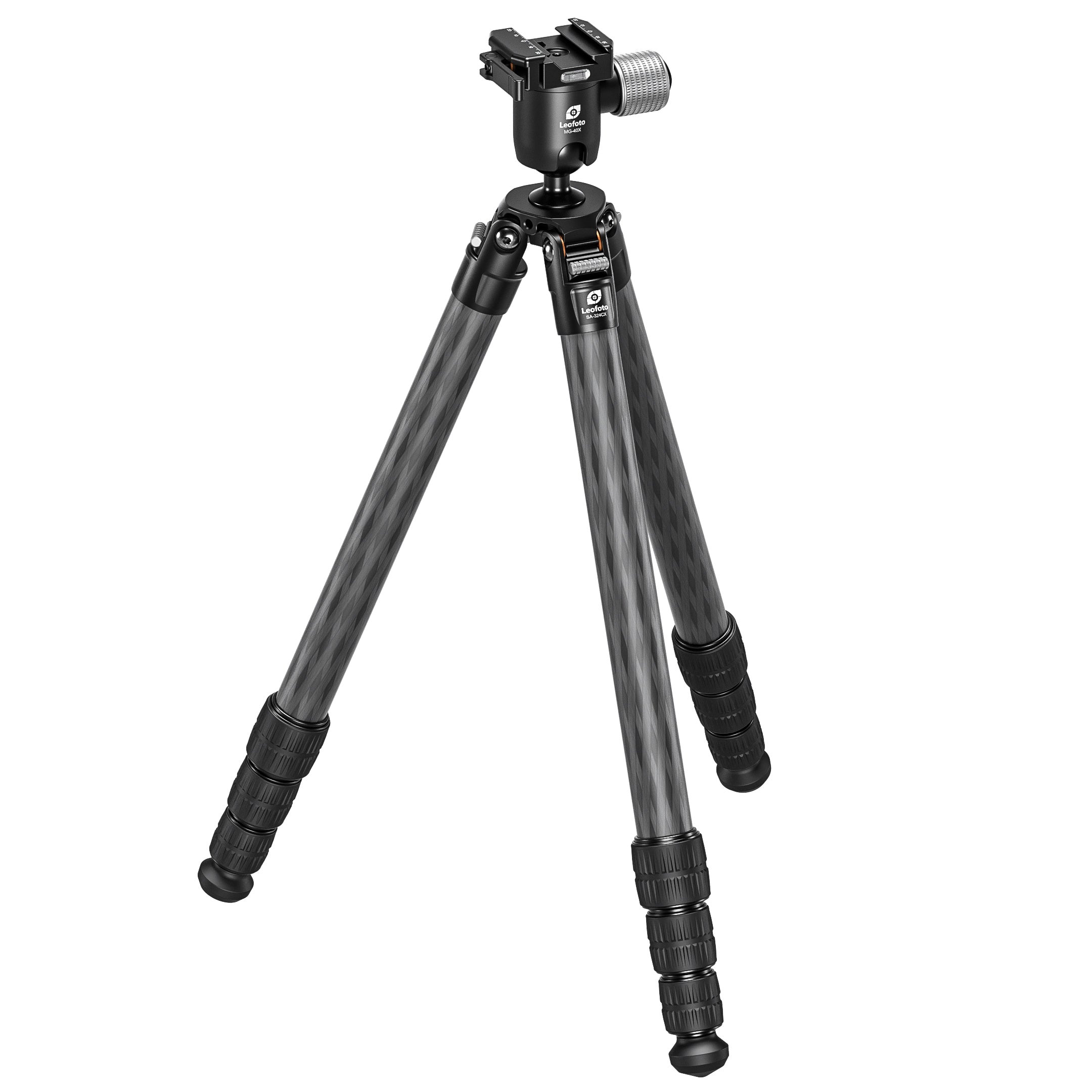 Leofoto SA-X+MG-40X Outdoors Tripod with Rapid Lock Ballhead | SA-X & 3/8 Leofoto SA-X+MG-40X Outdoors Tripod with Rapid Lock Ballhead | SA-X & 3/8