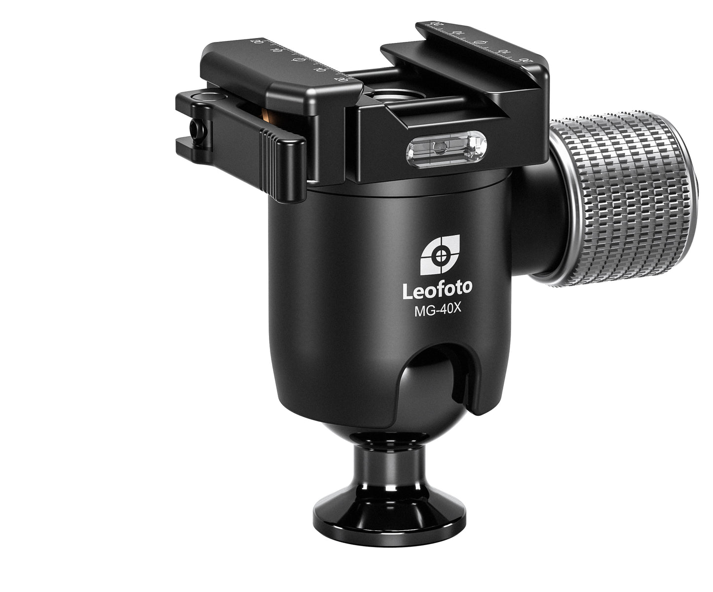 
                  
                    Leofoto MG-40X Lever-Release Rapid Lock Ball Head With Hybrid Clamp | Arca & Picatinny Compatible
                  
                