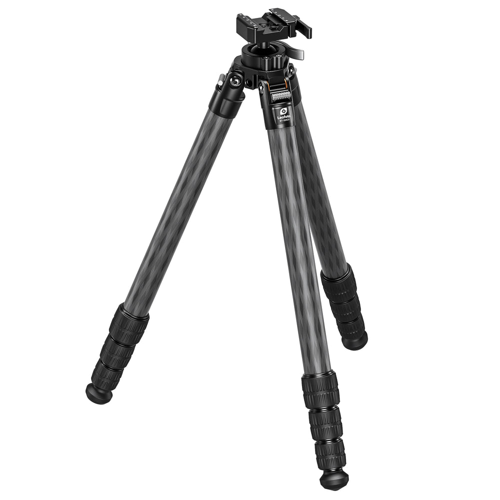 Leofoto ST-X Outdoors Tripod with Integrated Lever-Control Ballhead | Lever-Release Clamp