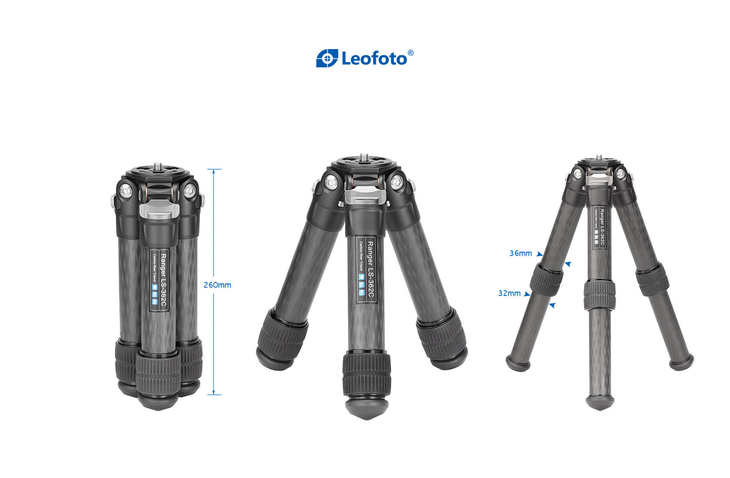 
                  
                    Leofoto LS-362C Short Ranger Series Tripod Set
                  
                