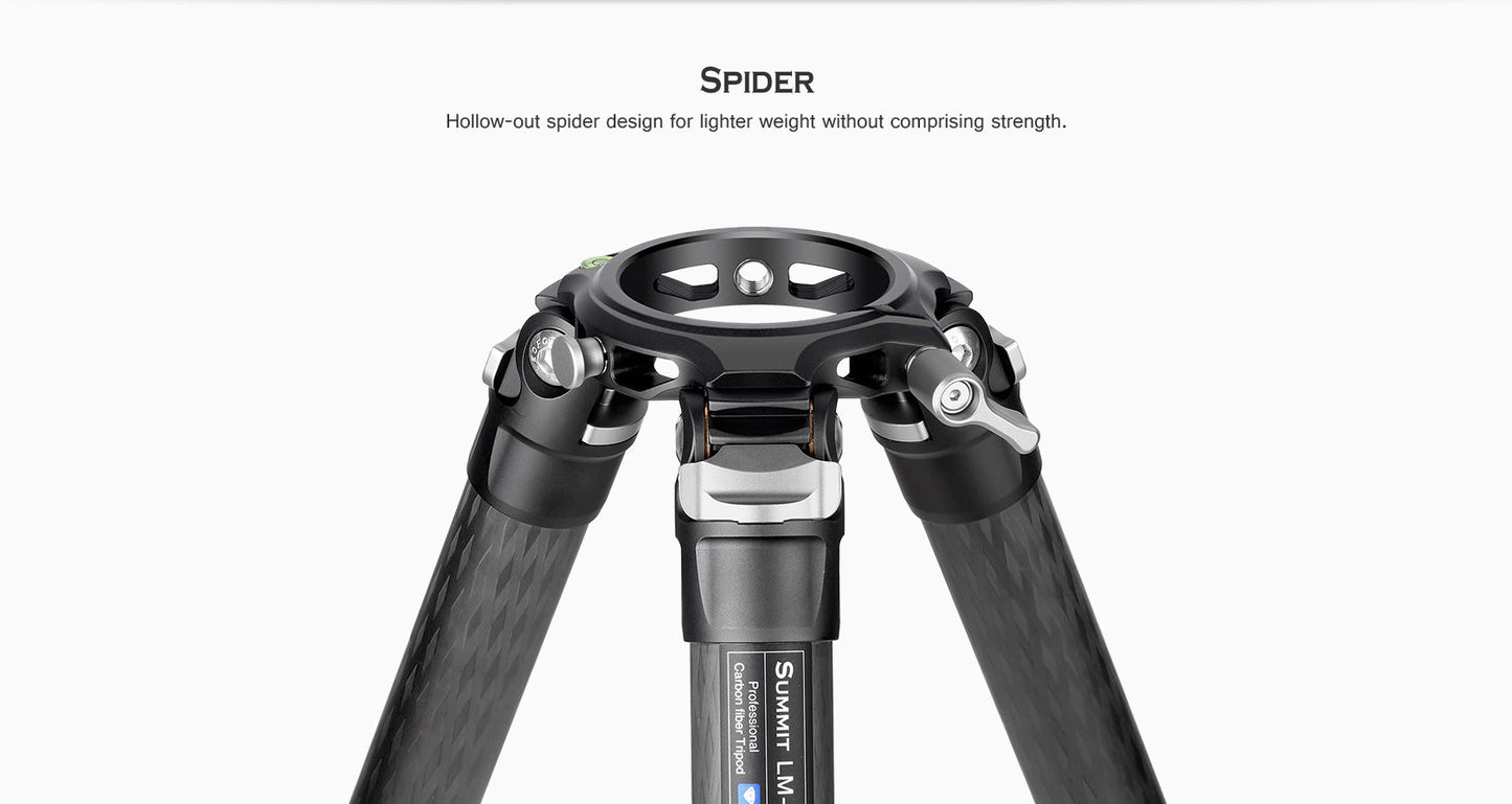 
                  
                    Leofoto LM-362C Short Carbon Fiber Tripod with 75mm Video Bowl+Platform and Bag | Max Load 99lb
                  
                