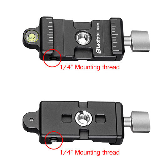 
                  
                    Leofoto DC-24 / DM-47 24mm/47mm Screw-Knob Clamp ArcaCompatible
                  
                