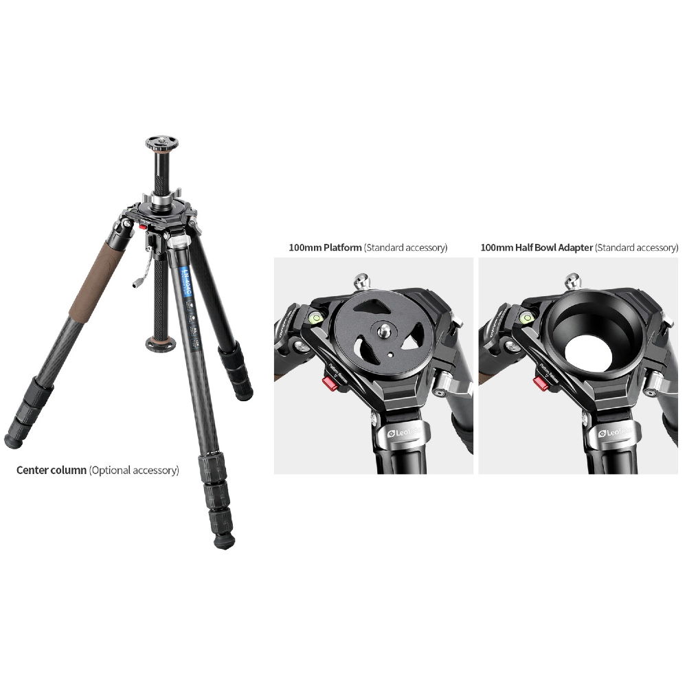 
                  
                    Leofoto LN-404C (Camo) Heavy Duty Tripod with 100mm Bowl+Platform & Bag
                  
                