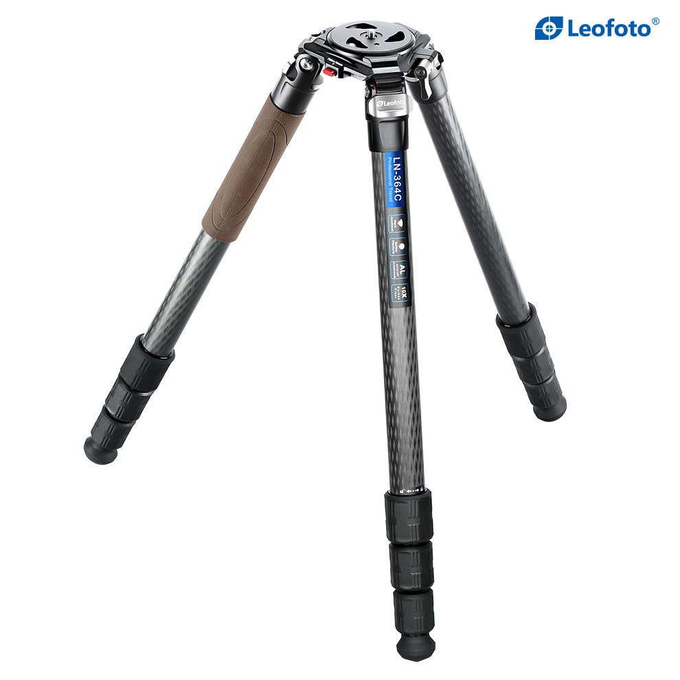 
                  
                    Leofoto LN-364C Heavy Duty Tripod with 75mm Bowl+Platform & Bag | Ball Head/Leveling Base Kit
                  
                