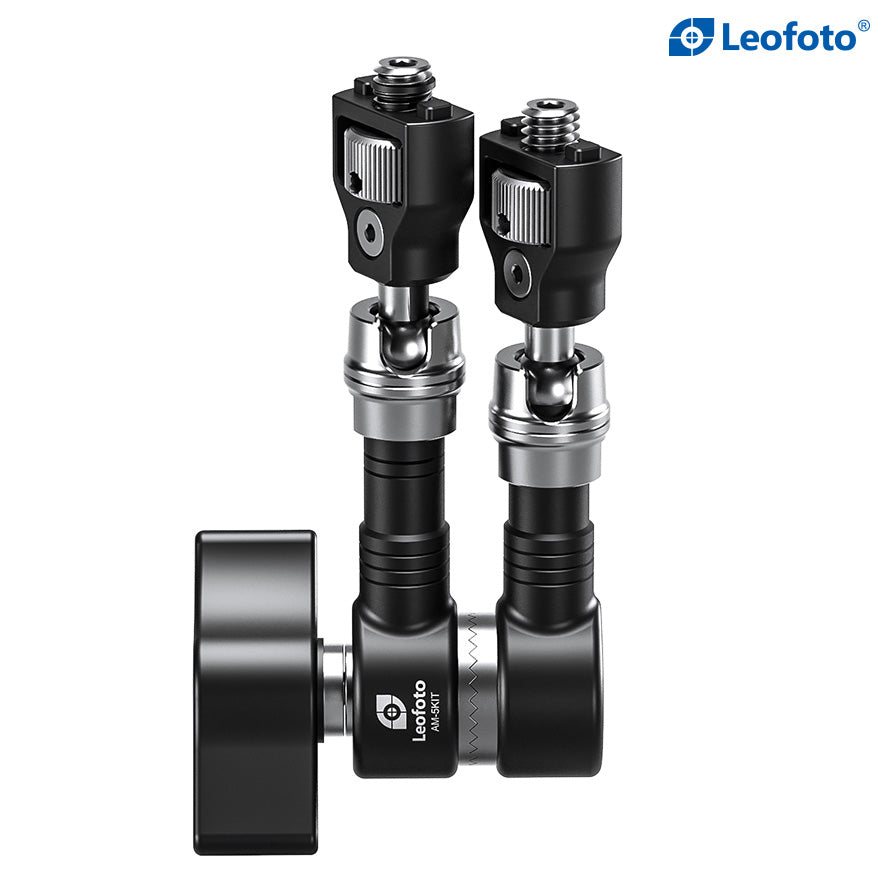 
                  
                    Leofoto AM-5 / AM-6 Kit Versa Magic Arm "Heavy-Duty" | Anti-Twist Adapter | 1/4th Mounting Screws
                  
                