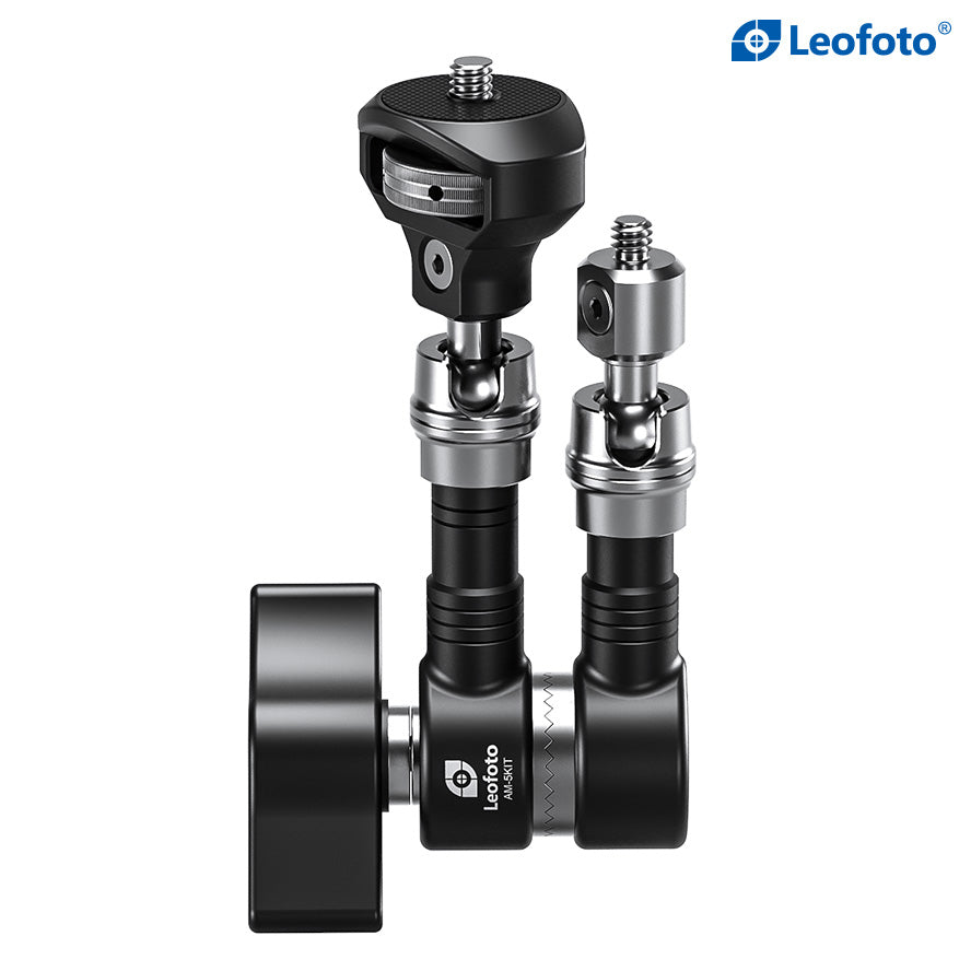 
                  
                    Leofoto AM-5 / AM-6 Kit Versa Magic Arm "Heavy-Duty" | Anti-Twist Adapter | 1/4th Mounting Screws
                  
                