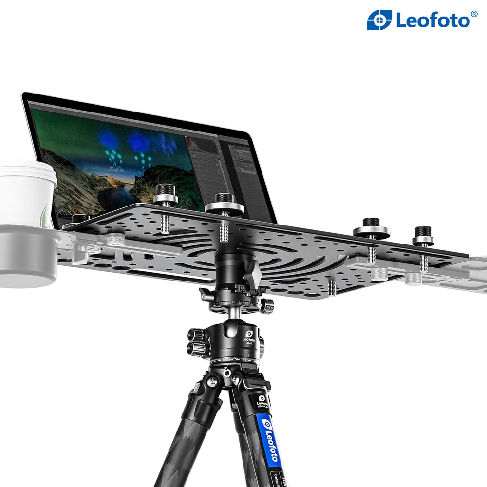 
                  
                    Leofoto LCH-3/LCH-3S Ultimate Laptop Tray (Tray Only) | 1/4" and 3/8" Compatible
                  
                