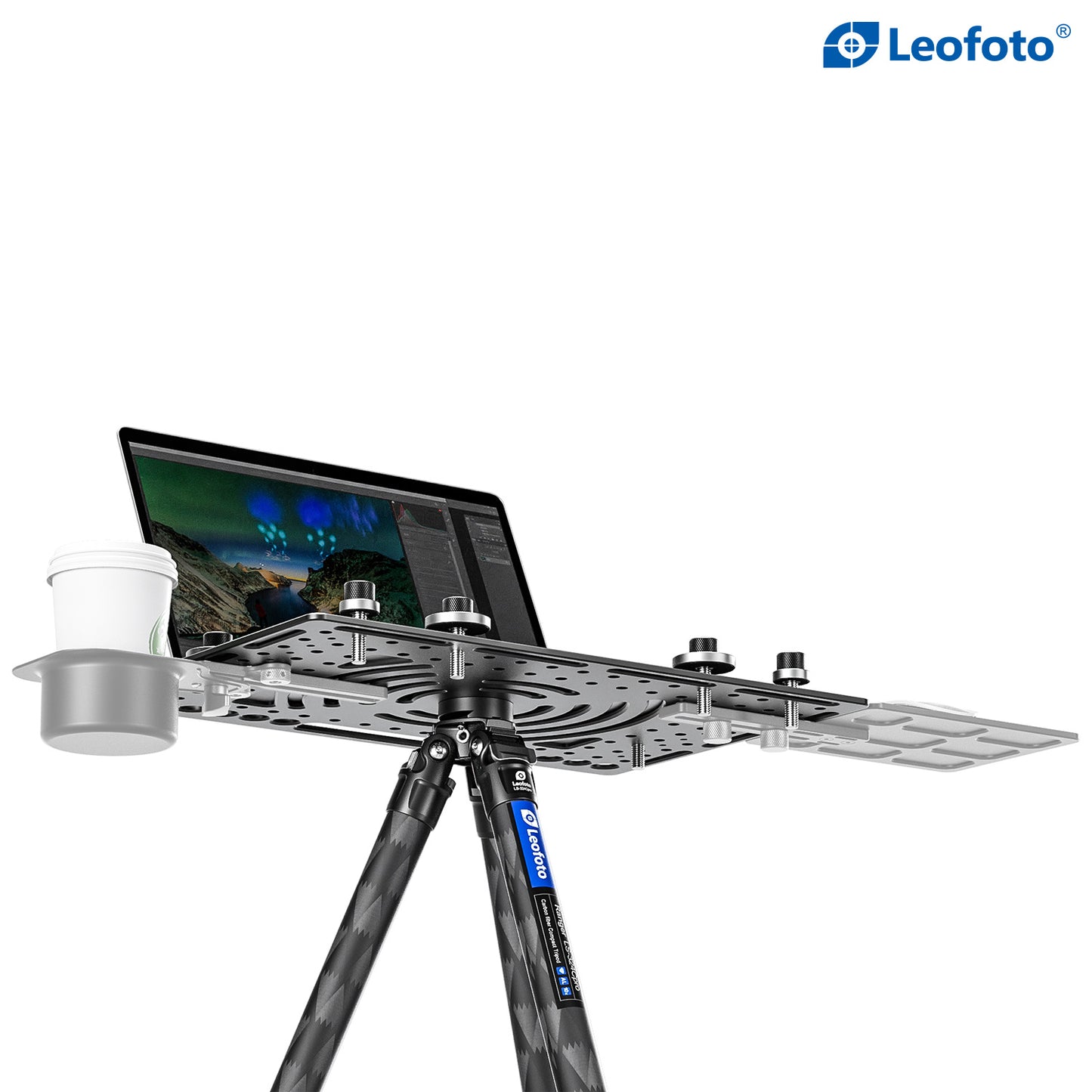 
                  
                    Leofoto LCH-3/LCH-3S Ultimate Laptop Tray (Tray Only) | 1/4" and 3/8" Compatible
                  
                