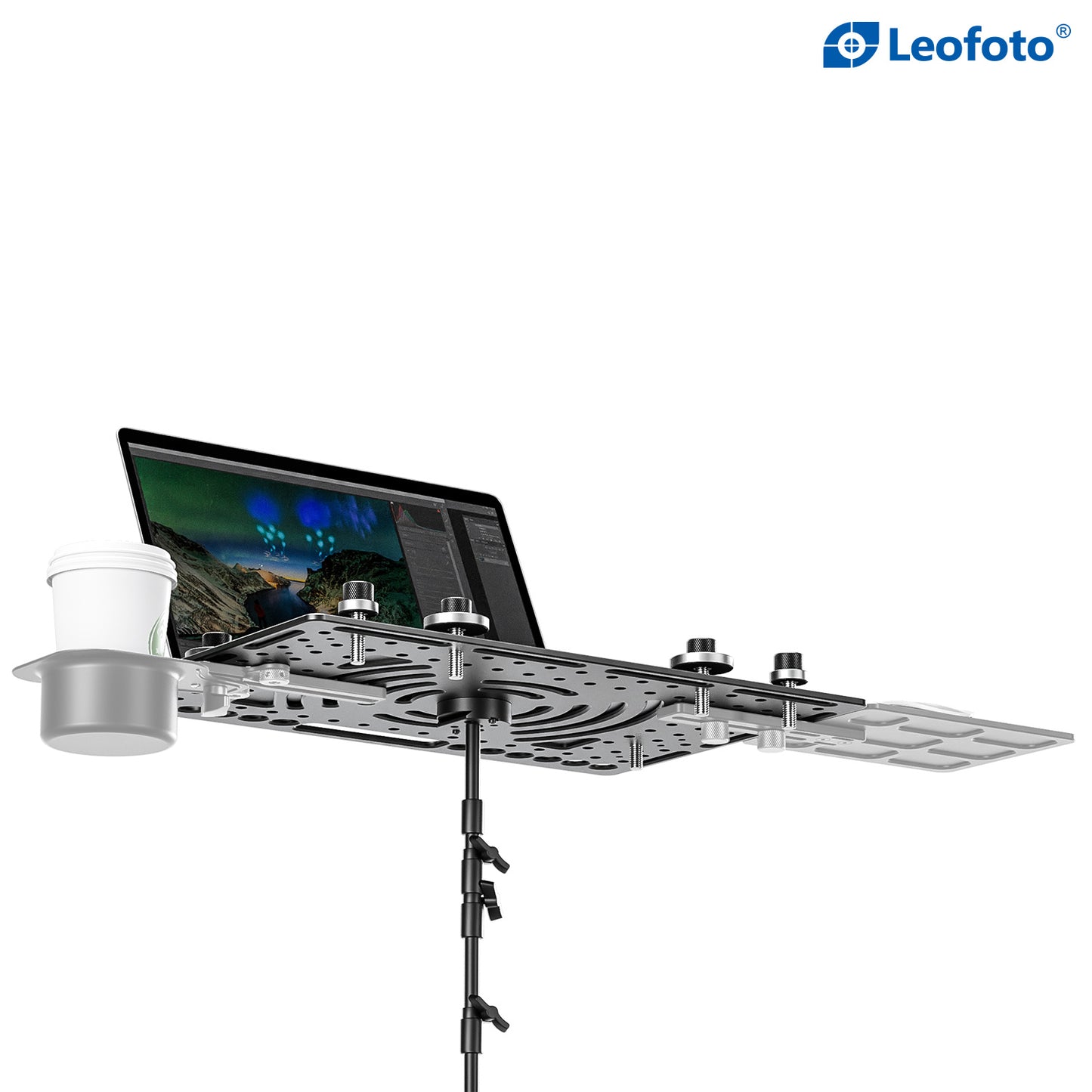 
                  
                    Leofoto LCH-3/LCH-3S Ultimate Laptop Tray (Tray Only) | 1/4" and 3/8" Compatible
                  
                