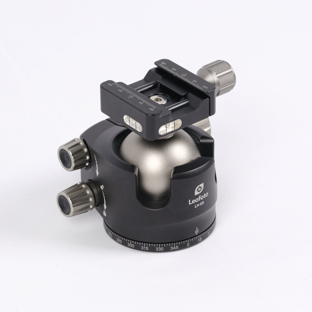 Leofoto LH-SK Knob-Control Hybrid Clamp Ball Head for Shooting