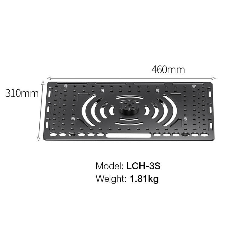 
                  
                    Leofoto LCH-3/LCH-3S Ultimate Laptop Tray (Tray Only) | 1/4" and 3/8" Compatible
                  
                