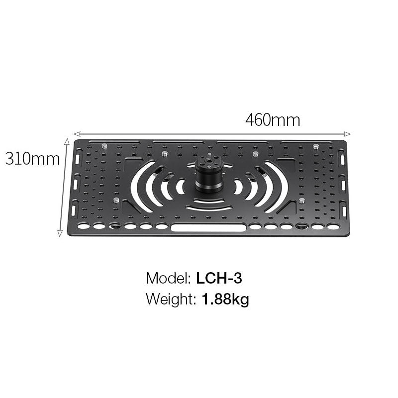 
                  
                    Leofoto LCH-3/LCH-3S Ultimate Laptop Tray (Tray Only) | 1/4" and 3/8" Compatible
                  
                