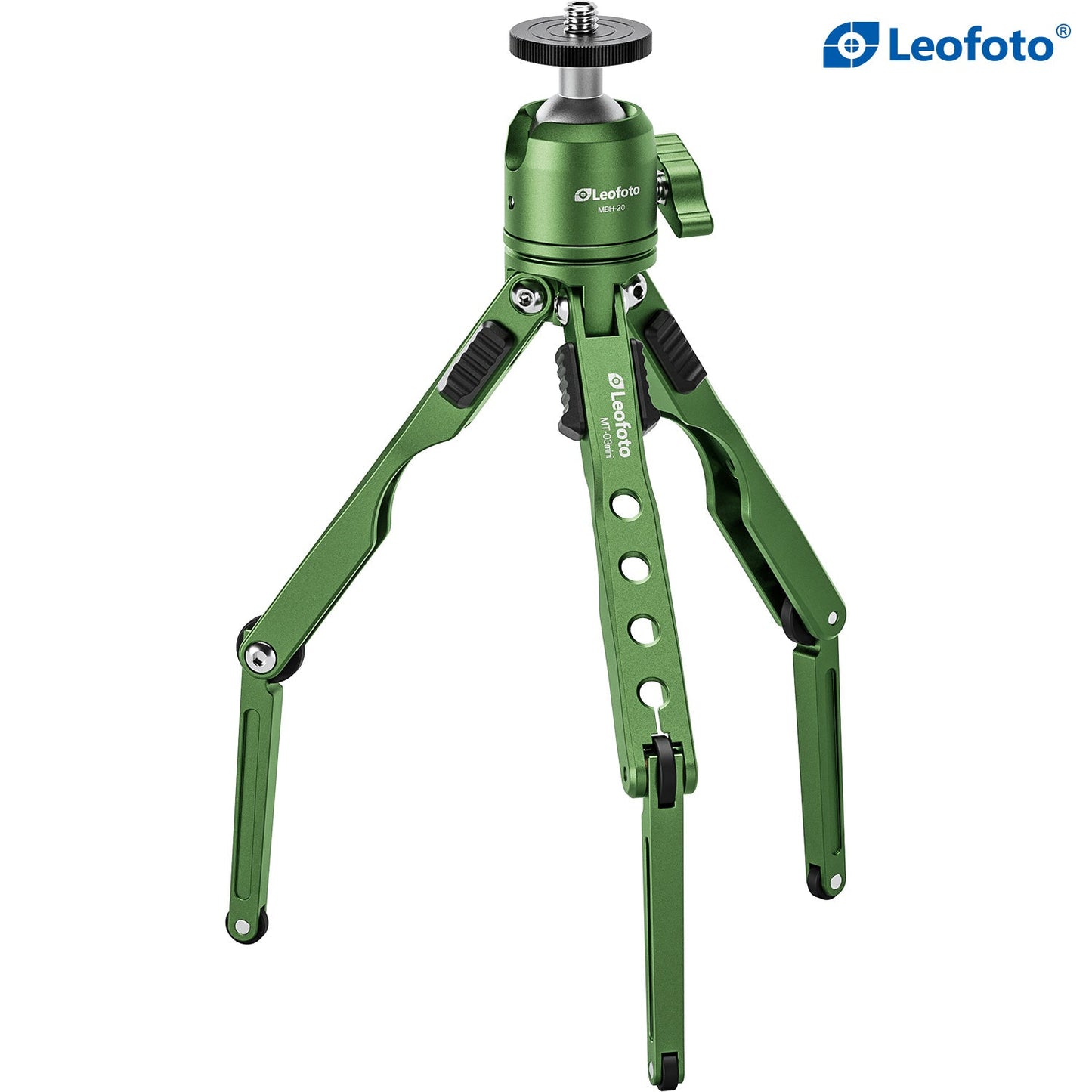 
                  
                    Leofoto MT-03 Mini Spider Folding Tabletop Tripod Kit with MBH-20 Ball Head (4 Colors)
                  
                