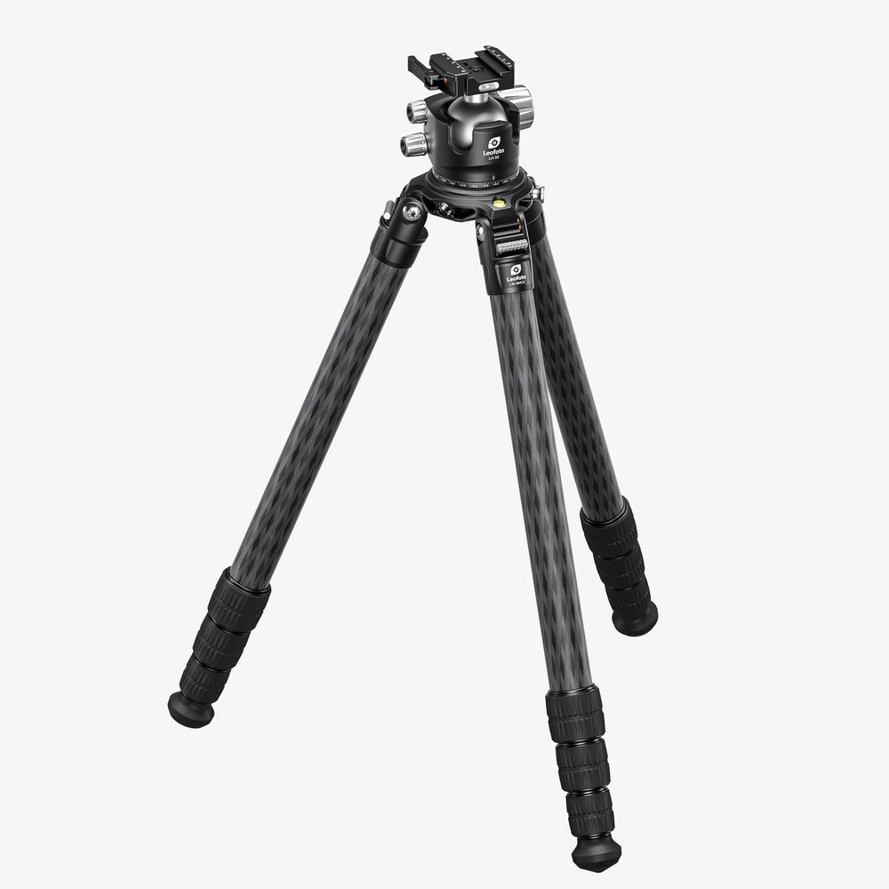 Leofoto LM-364C X Version Tripod with 75mm Bowl+Platform | Outdoor Shooting Set with Head