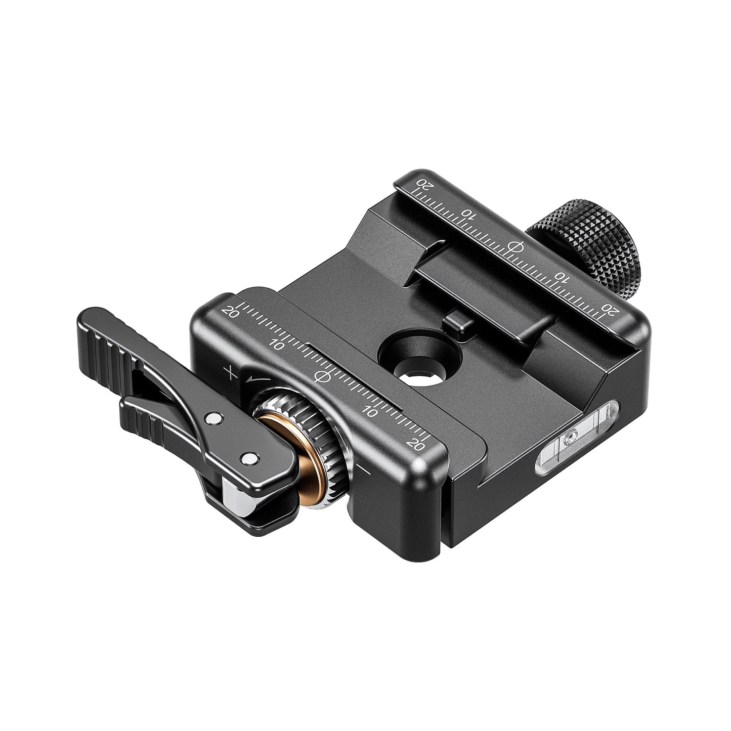 
                  
                    Leofoto LSC-52X Lever-Release Control Arca-Swiss Clamp with Safety Latch & Micro Adjustment, Knob-Controlled Picatinny Clamp
                  
                