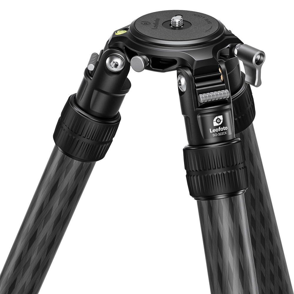 Leofoto SO-322CX Inverted Outdoors Series Carbon Fiber Tripod with