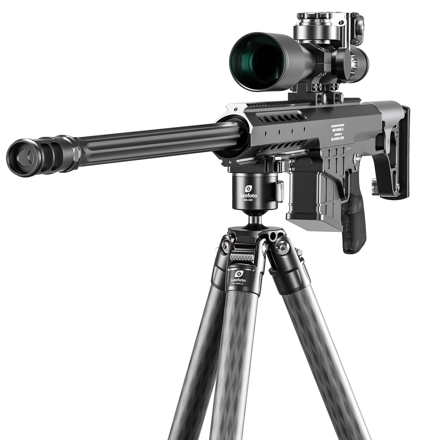 
                  
                    Leofoto SA-X+MA-40X Rifle Tripod with Dynamic Ball Head Set | SA-X & 3/8"
                  
                