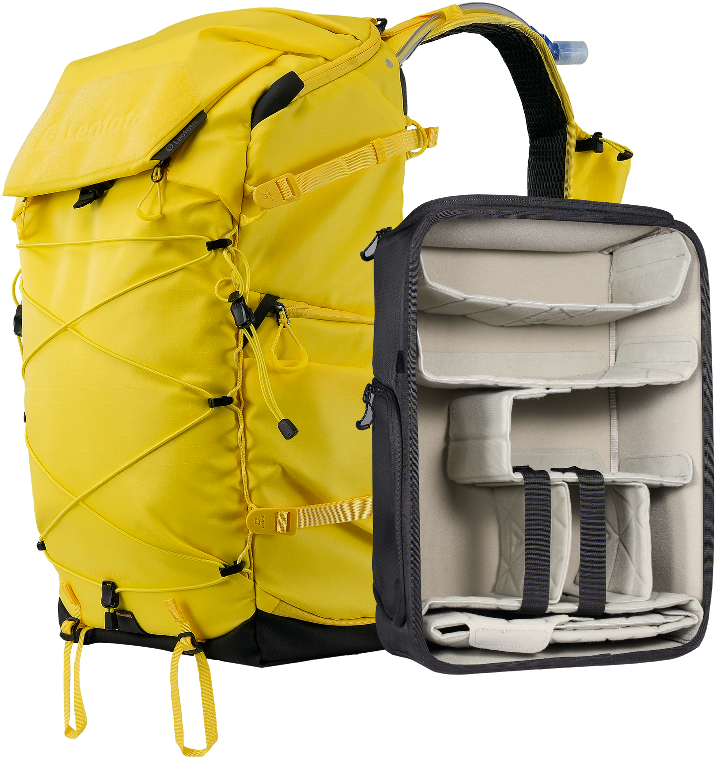 
                  
                    Leofoto 35L All-in-One Outdoor & Travel Backpack (Black / Yellow / Green)
                  
                
