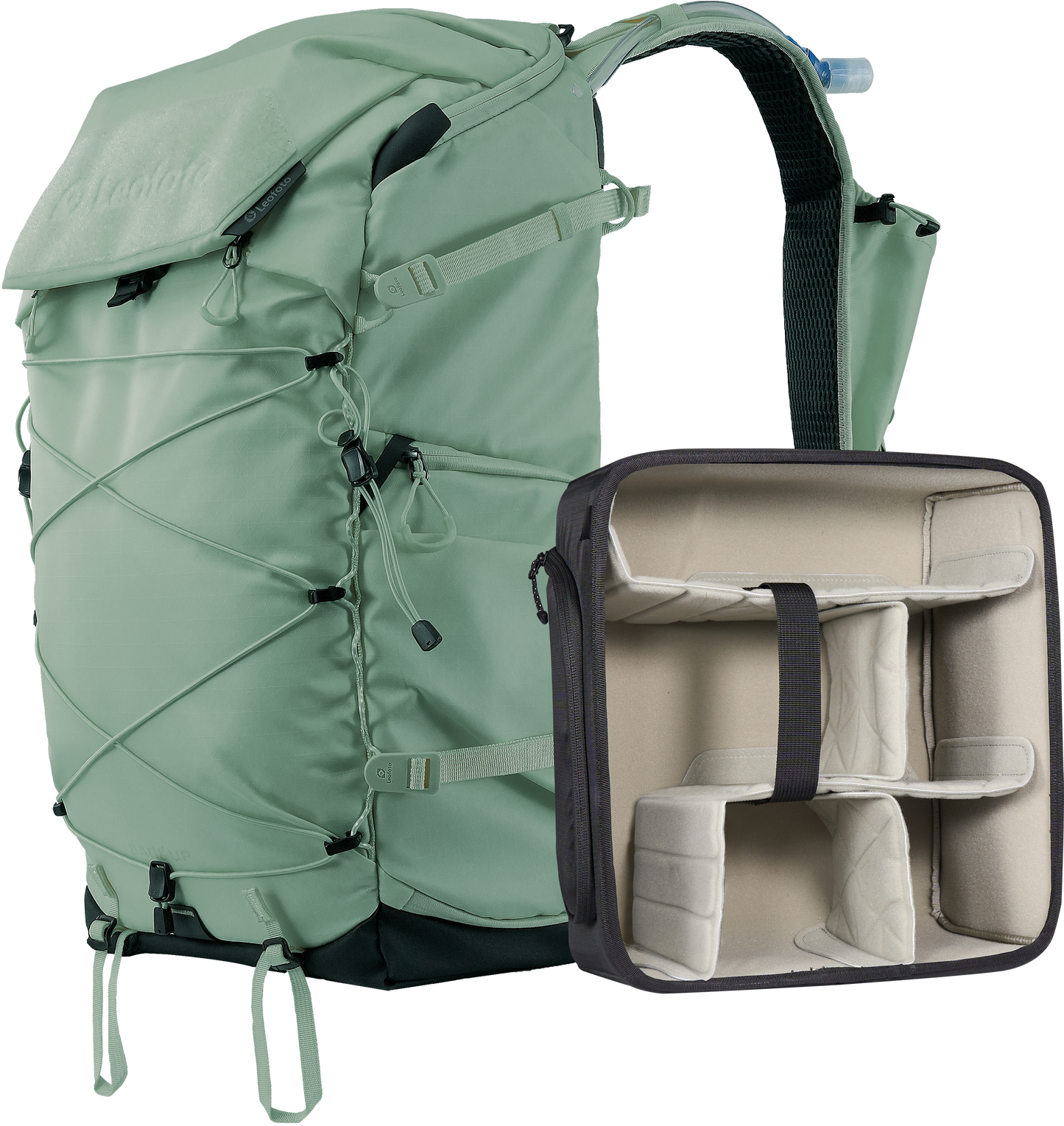 
                  
                    Leofoto 35L All-in-One Outdoor & Travel Backpack (Black / Yellow / Green)
                  
                