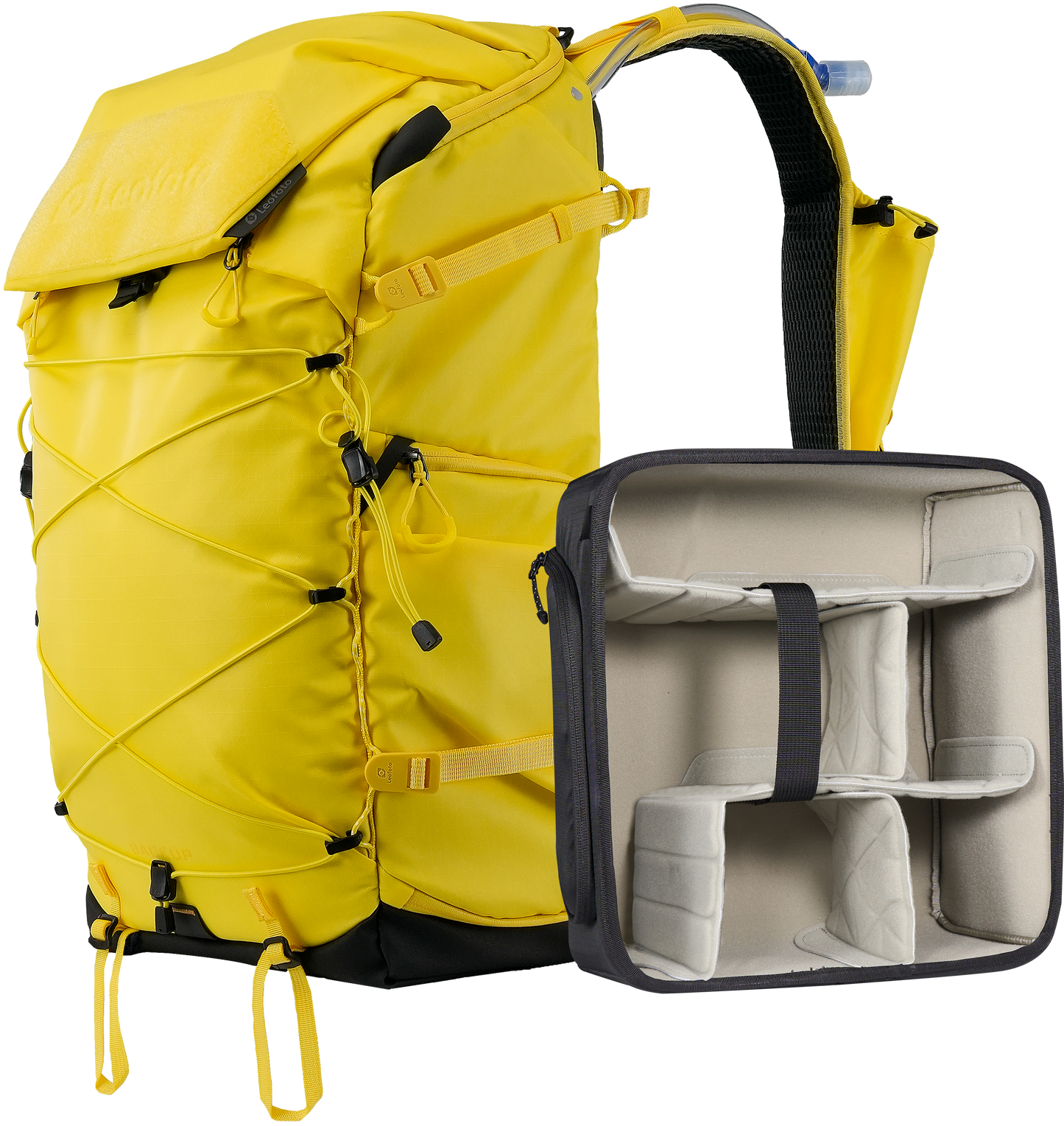 
                  
                    Leofoto 35L All-in-One Outdoor & Travel Backpack (Black / Yellow / Green)
                  
                