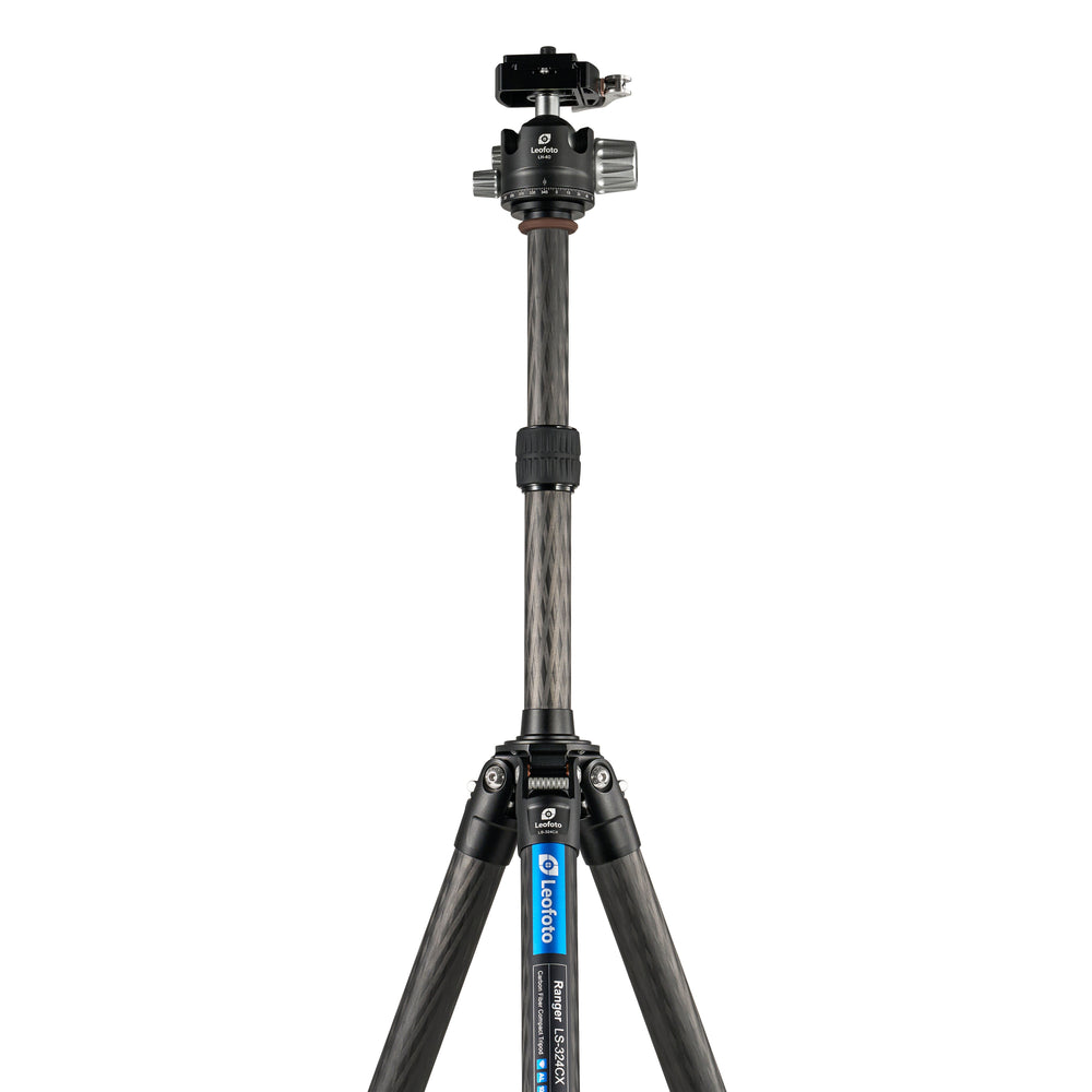 Leofoto LS-324C X Version Ranger Series Tripod + Ballhead Set -  LS-324CX+LH-40