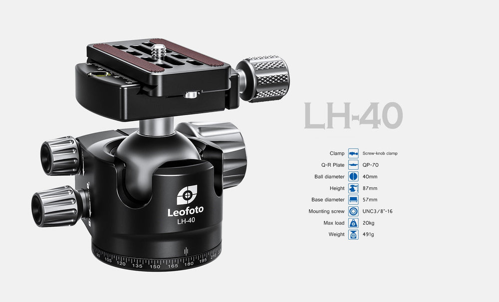 Leofoto LS-324C X Version Ranger Series Tripod + Ballhead Set