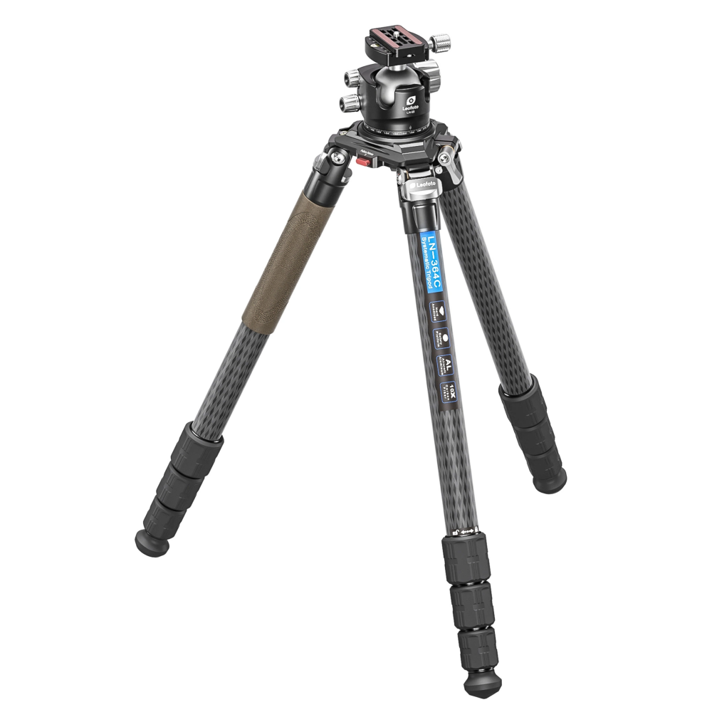 
                  
                    Leofoto LN-364C Heavy Duty Tripod with 75mm Bowl+Platform & Bag | Ball Head/Leveling Base Kit
                  
                