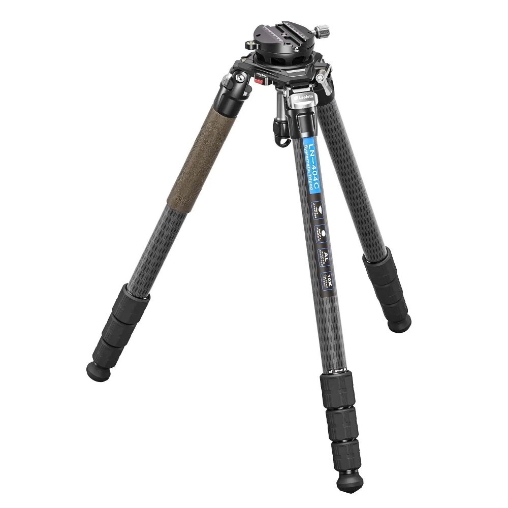 
                  
                    Leofoto LN-404C Heavy Duty Tripod with 100mm Bowl+Platform & Bag | Ball Head/Leveling Base Kit
                  
                