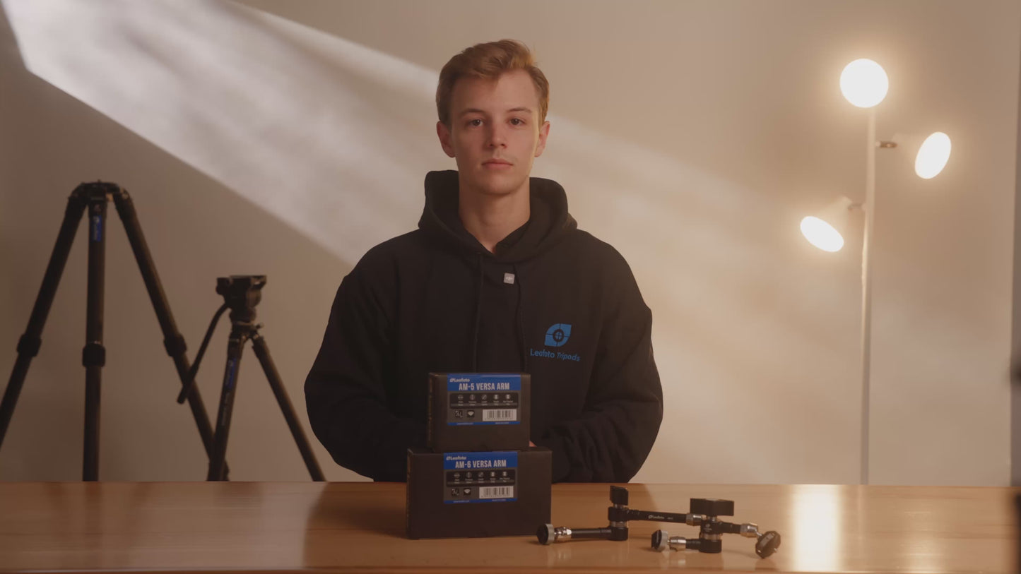 
                  
                    Load and play video in Gallery viewer, Leofoto AM-5 / AM-6 Versa Magic Arm &amp;quot;Heavy-Duty&amp;quot; Multi-Purpose Accessory | 1/4th Mounting Screws
                  
                