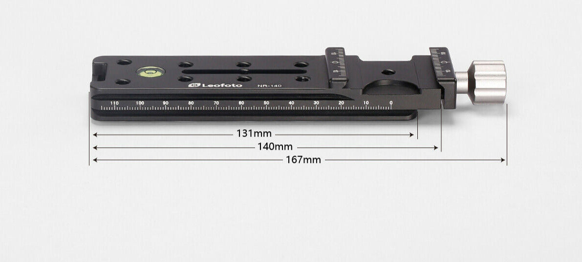 Leofoto NR Rail with Clamp for Garmin XERO C1/C2 Chronograph