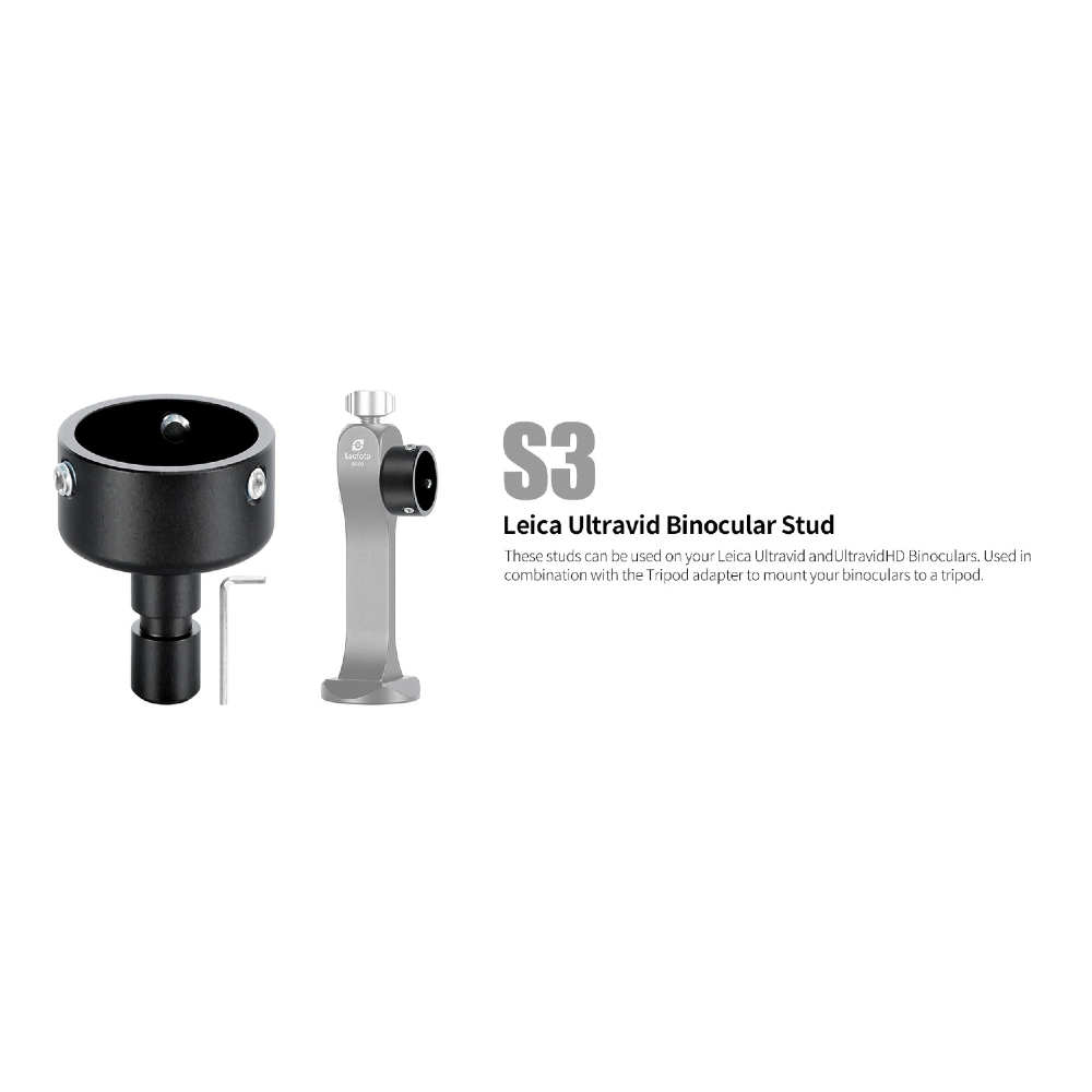 
                  
                    Leofoto S1/ S2/ S3/ S4 Stud for BC-03 Binoculars Adapter Leica Zeiss Swarovski
                  
                