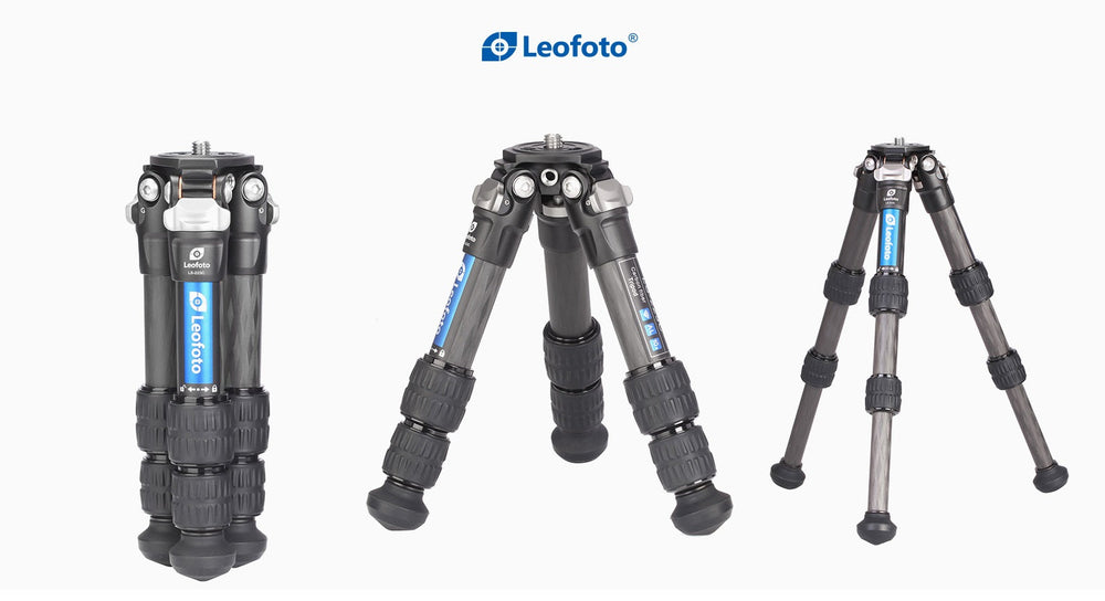 Leofoto LS-223C Mini Professional Light Weight Carbon Fiber Tripod Kit -  LS-223C