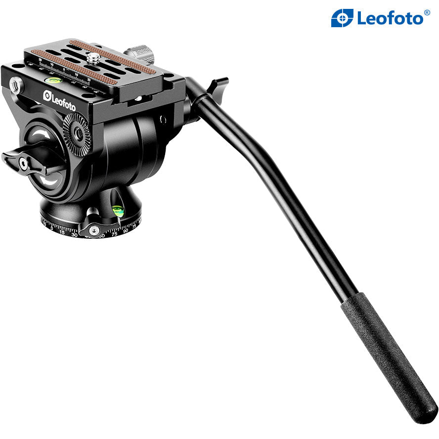 
                  
                    Leofoto BV-5 Mini Fluid Head for Optics | Standard Handle | Arca Compatible
                  
                