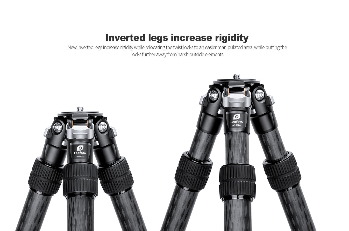 Leofoto DC-282C Carbon Fiber Add-On Column for Tripods DC-282C Leofoto DC-282C Carbon Fiber Add-On Column for Tripods DC-282C