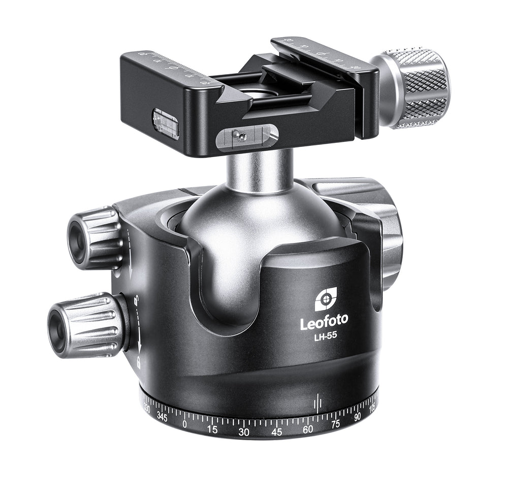 Leofoto LH-SK Knob-Control Hybrid Clamp Ball Head for Shooting