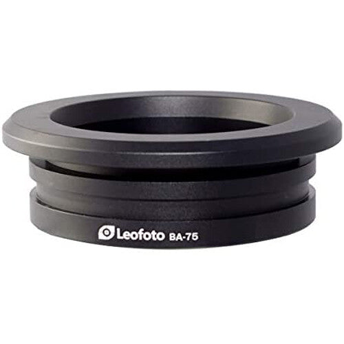Leofoto BA-75 75mm Half-Bowl Video Head Adapter for LN-364C, LM-3xxC